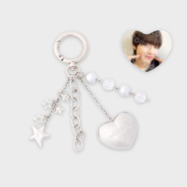 NCT WISH - [STEADY] HEART PENDANT KEY RING SET - OUR K - POP