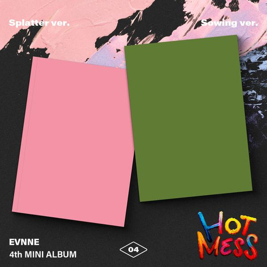 [Off - Line Sign Event] EVNNE - 4th Mini Album [HOT MESS] (Random Ver.) - OUR K - POP