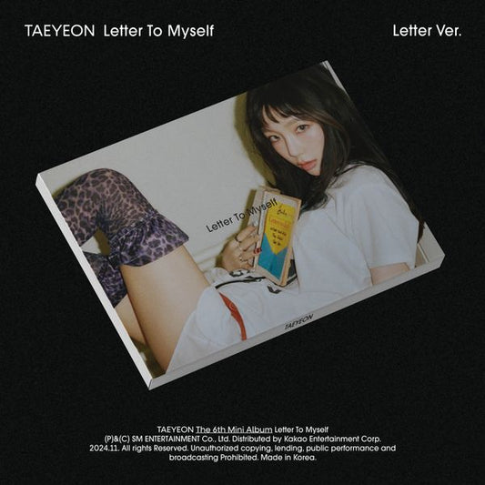 [Off - Line Sign Event] TAEYEON - 6th Mini Album [Letter To Myself] (Letter Ver.) - OUR K - POP