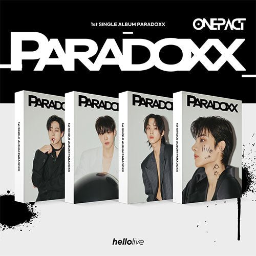 ONE PACT - PARADOXX 1ST SINGLE ALBUM HELLO PHOTOCARD VER RANDOM - OUR K - POP