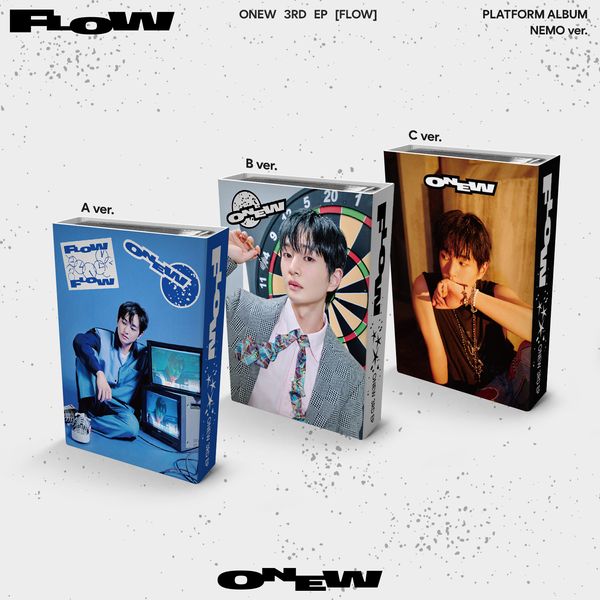 ONEW - 3rd EP Album [FLOW] (NEMO Ver.) (Random Ver.) - OUR K - POP