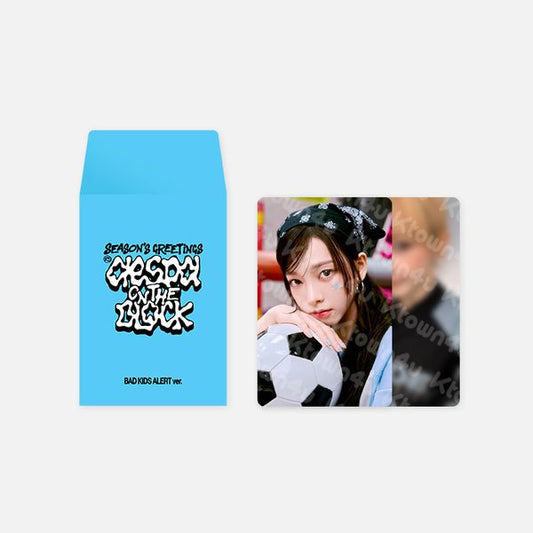 [Pre - order] aespa - [2025 SM ARTIST SEASON'S GREETINGS MD] RANDOM TRADING CARD (A Ver.) - OUR K - POP