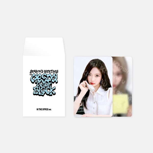 [Pre - order] aespa - [2025 SM ARTIST SEASON'S GREETINGS MD] RANDOM TRADING CARD (B Ver.) - OUR K - POP