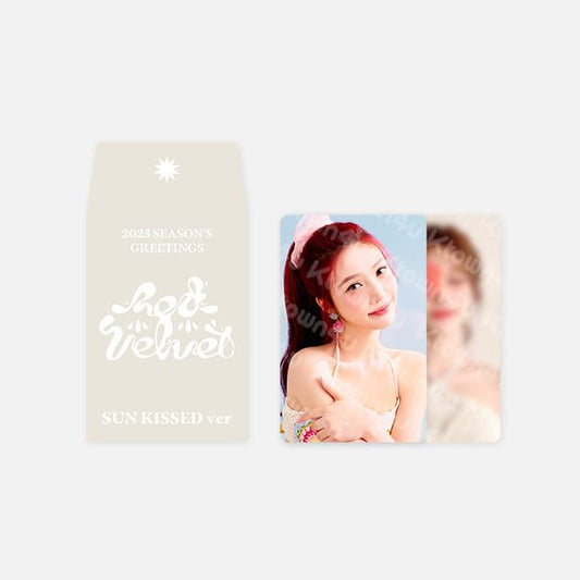 [Pre - order] Red Velvet - [2025 SM ARTIST SEASON'S GREETINGS MD] RANDOM TRADING CARD (B Ver.) - OUR K - POP