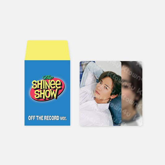 [Pre - order] SHINee - [2025 SM ARTIST SEASON'S GREETINGS MD] RANDOM TRADING CARD (B Ver.) - OUR K - POP