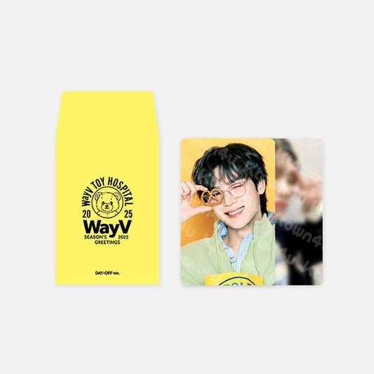 [Pre - order] WayV - [2025 SM ARTIST SEASON'S GREETINGS MD] RANDOM TRADING CARD (B Ver.) - OUR K - POP