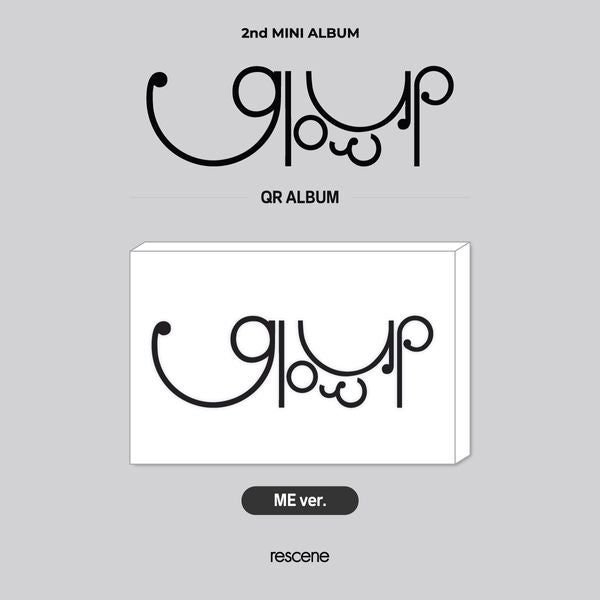 RESCENE - 2nd Mini Album [Glow Up] (QR Ver.) (ME Ver.) - OUR K - POP