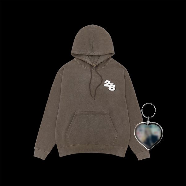 ROSÉ - ['she's 28'] hoodie (chocolate version) - OUR K - POP