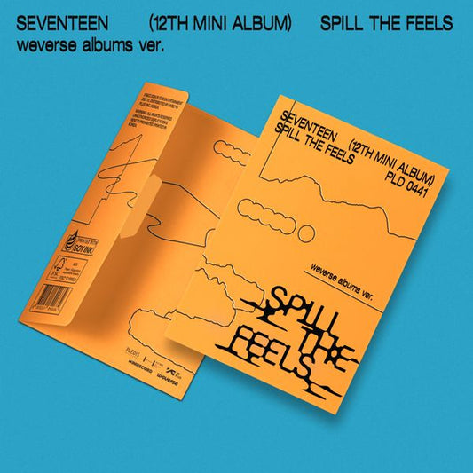 SEVENTEEN - 12th Mini Album [SPILL THE FEELS] (Weverse Albums ver.) - OUR K - POP