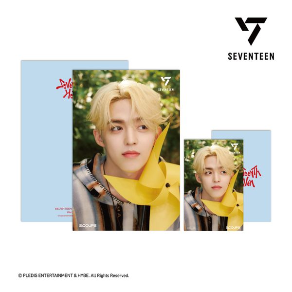 SEVENTEEN - 3D LENTICULAR POSTCARD(SEVENTEEN HEAVEN PM 2:14 Ver.) - OUR K - POP