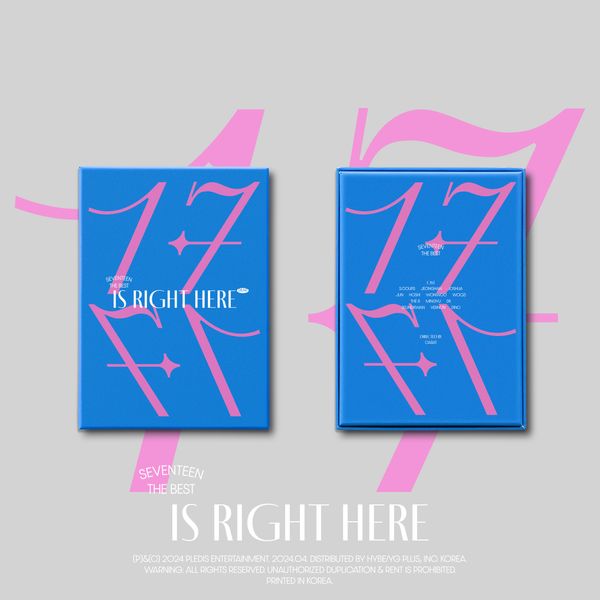 SEVENTEEN - BEST ALBUM [17 IS RIGHT HERE] (DEAR Ver.) (Random Ver.) - OUR K - POP