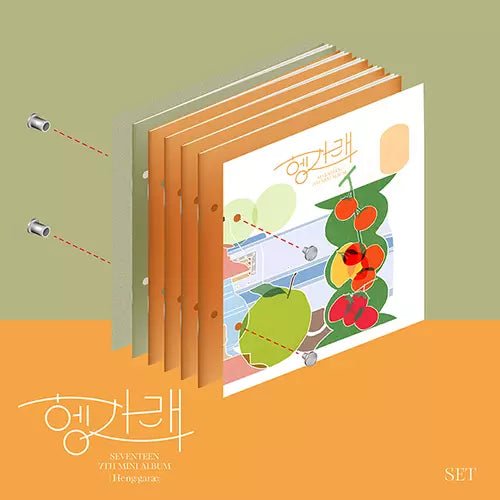 SEVENTEEN Mini Album Vol. 7 – Heng:garæ (Three셋(Set) ver.) - OUR K - POP