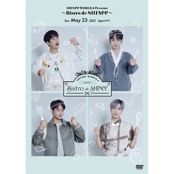 SHINee - [World J Presents - Bistro De SHINee - ] [Region Code 2] (DVD) (Japanese Version) (*Order can be canceled cause of early out of stock) - OUR K - POP