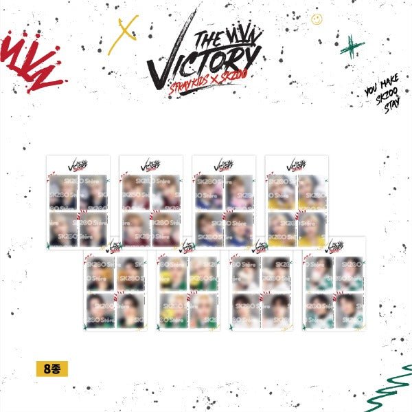 [SKZ] 4 CUT FRAME PHOTO [STRAY KIDS x SKZOO THE VICTORY] - OUR K - POP