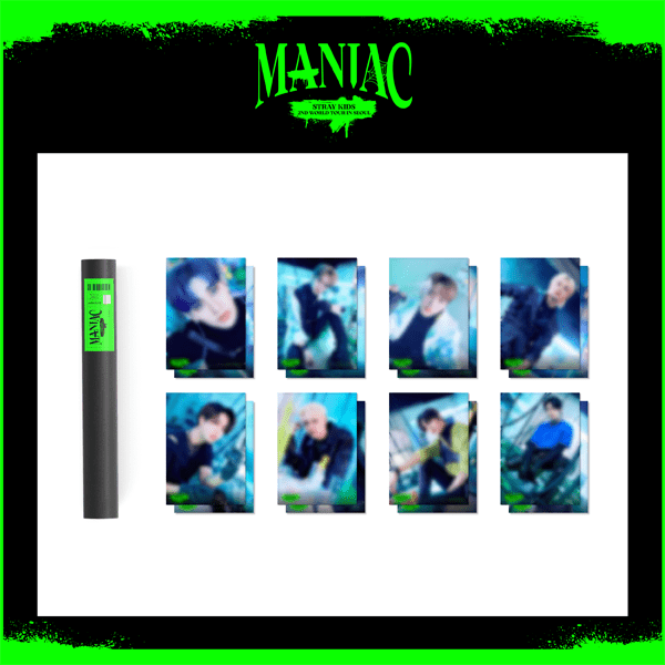 [SKZ] POSTER SET [Stray Kids 2nd World Tour “MANIAC” in Seoul] - OUR K - POP