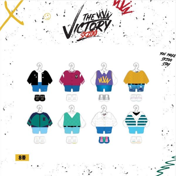 [SKZOO] OUTFIT THE VICTORY Ver. [STRAY KIDS x SKZOO THE VICTORY] - OUR K - POP