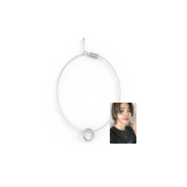 SUHO - SILVER RING + NECKLACE SET_1st Concert_24 - OUR K - POP