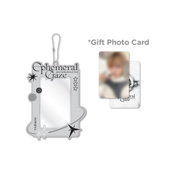 TAEMIN - [2024 TAEMIN WORLD TOUR [Ephemeral Gaze]] PHOTO CARD HOLDER KEYRING - OUR K - POP