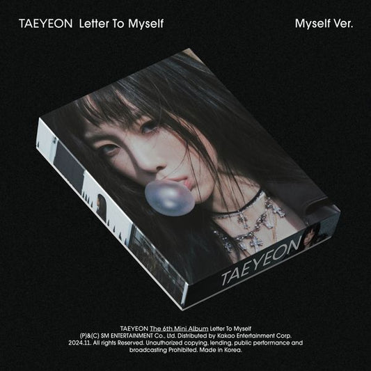 TAEYEON - 6th Mini Album [Letter To Myself] (Myself Ver.) (Smart Album) - OUR K - POP