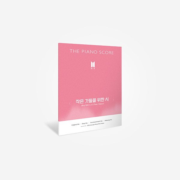 THE PIANO SCORE : BTS - Boy With Luv (Feat. Halsey) - OUR K - POP