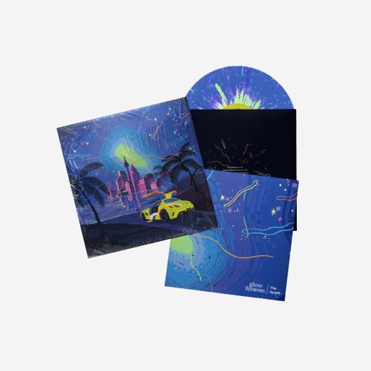 The Quiett Glow Forever LP Blue Splatter - OUR K - POP