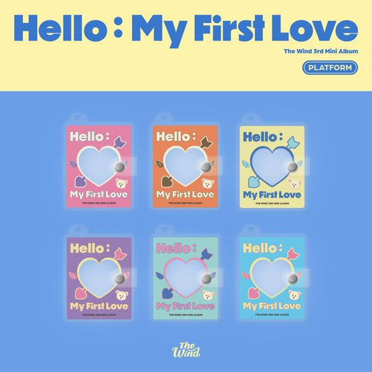 The Wind - 3rd Mini Album [Hello : My First Love] (PLATFORM Ver.) (Random Ver.) - OUR K - POP