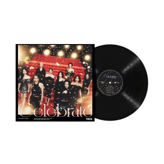 Twice Japan 4th Album Celebrate LP Black - OUR K - POP