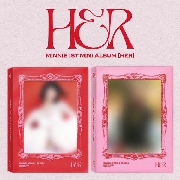 [Video Call Sign Event] MINNIE ((G)I - DLE) - 1st Mini Album [HER] (Random Ver.) - OUR K - POP