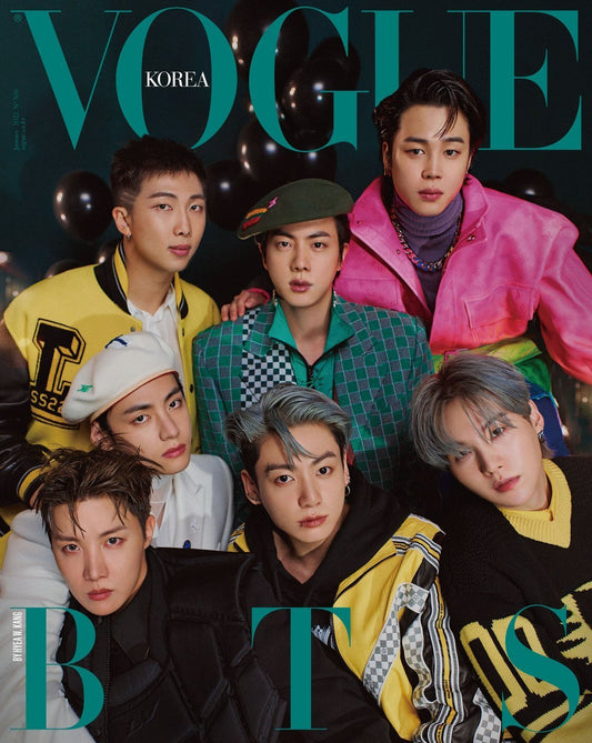 VOGUE KOREA MAGAZINE JAN 2022 BTS (B ver.) - OUR K - POP