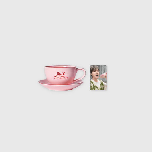 WayV - [2024 PINK CHRISTMAS] PINK CHRISTMAS CUP & SAUCER SET - OUR K - POP