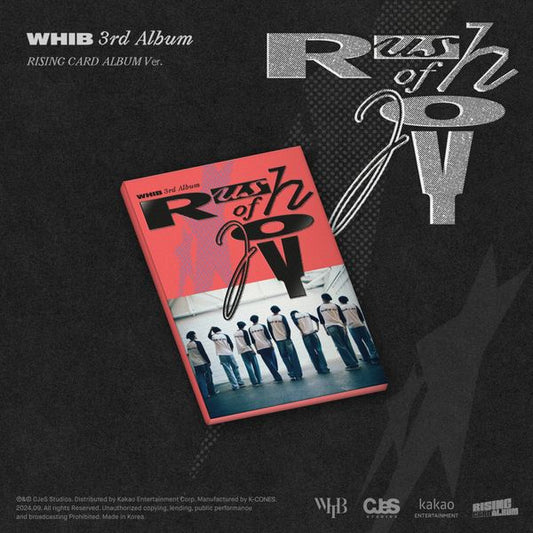 WHIB - 3rd Single Album [Rush of Joy] (RISING Ver.) - OUR K - POP