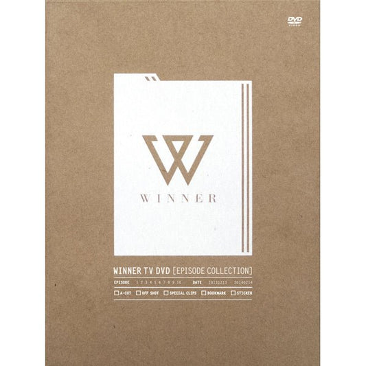 WINNER - TV DVD [EPISODE COLLECTION] - OUR K - POP