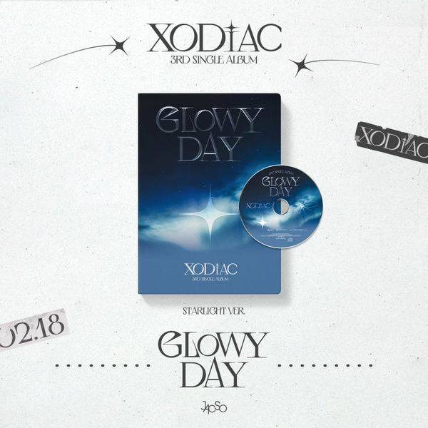 XODIAC - 3rd Single Album [GLOWY DAY] (STARLIGHT Ver.) - OUR K - POP