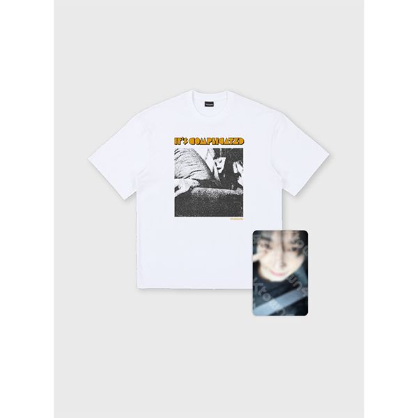 YESUNG - [It’s Complicated MD] T - SHIRT SET_B (BROWN Ver.) - OUR K - POP