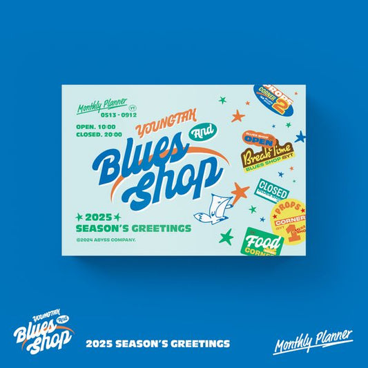 YOUNGTAK - 2025 SEASON'S GREETINGS [YOUNGTAK And Blues Shop] (Monthly Planner) - OUR K - POP