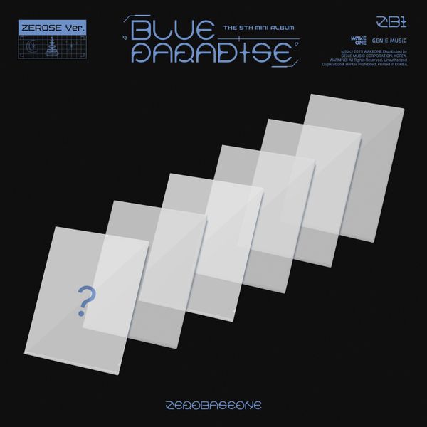 ZEROBASEONE - 5th Mini Album [BLUE PARADISE] (ZEROSE Ver.) (Random Ver.) - OUR K - POP