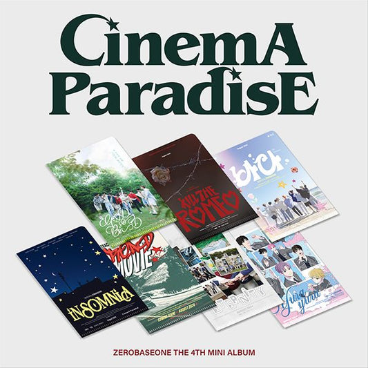 ZEROBASEONE - The 4th Mini Album [CINEMA PARADISE] (ZEROSE Ver.) (Random Ver.) - OUR K - POP